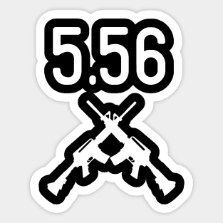 5.56 NATO AR-15 Shirt Sticker